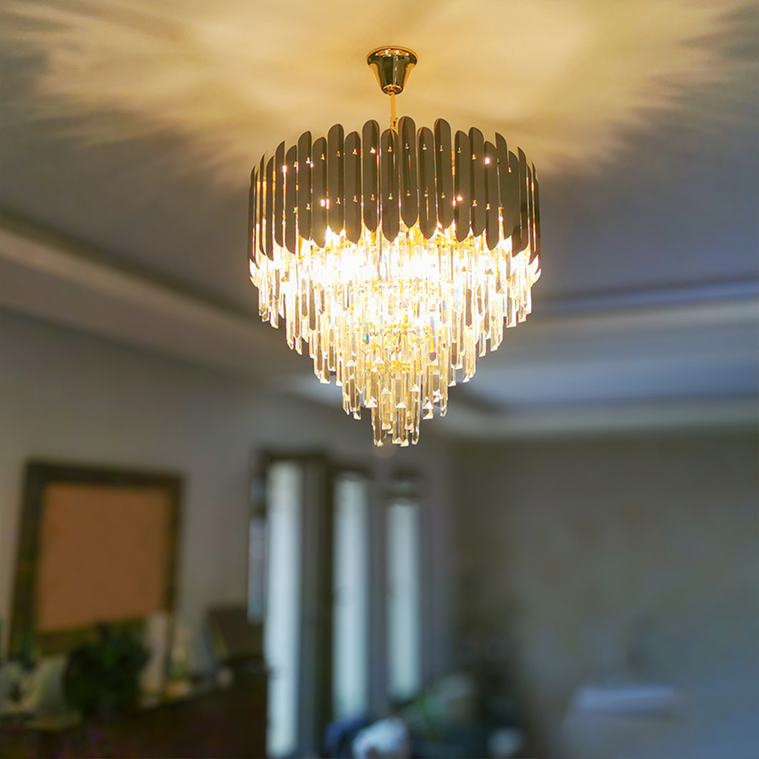 ART LIGTS Crystal Chandeliers Ceiling - Image 3