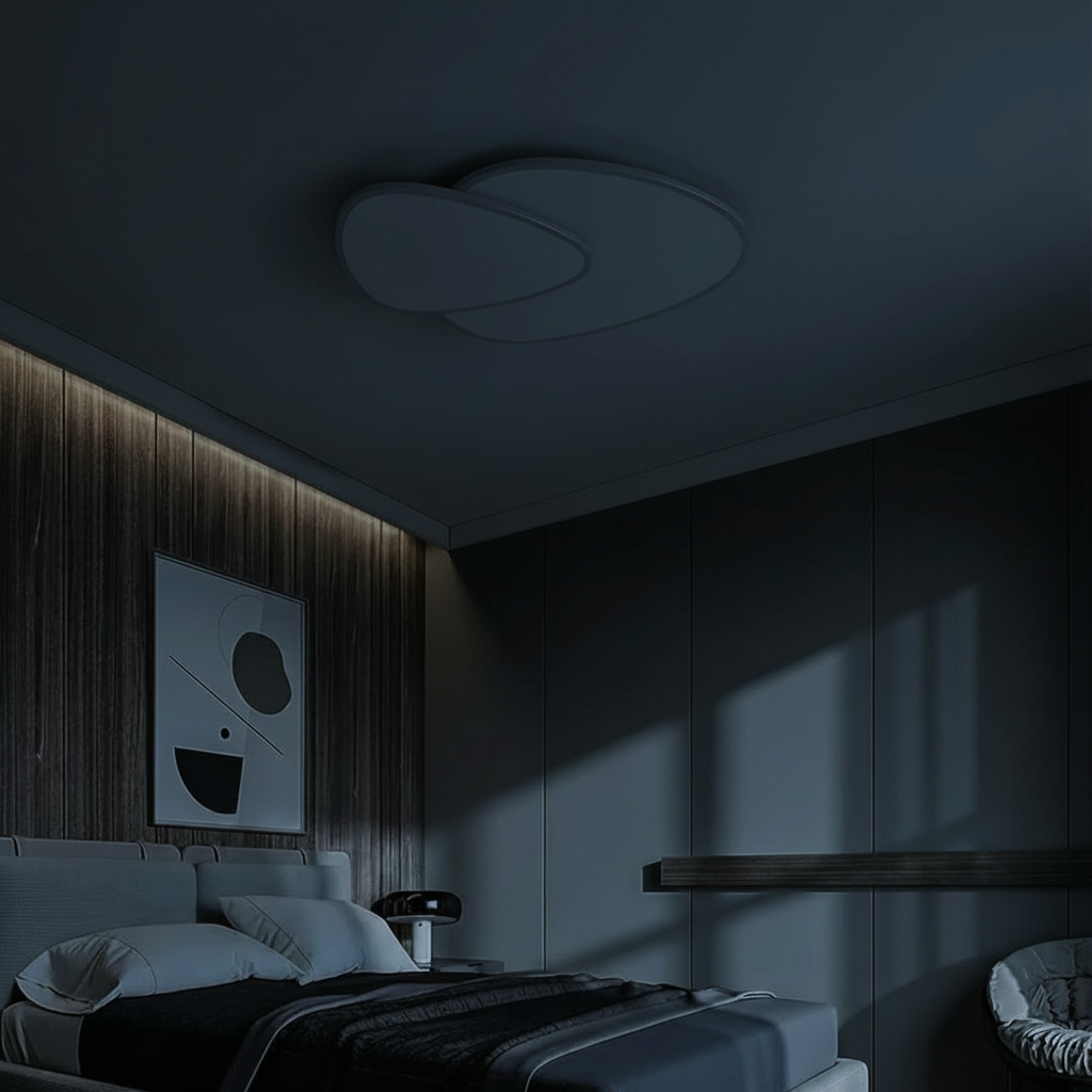 Alternative view of Norse minimalist light Acrylic roof lamp Continuous ford