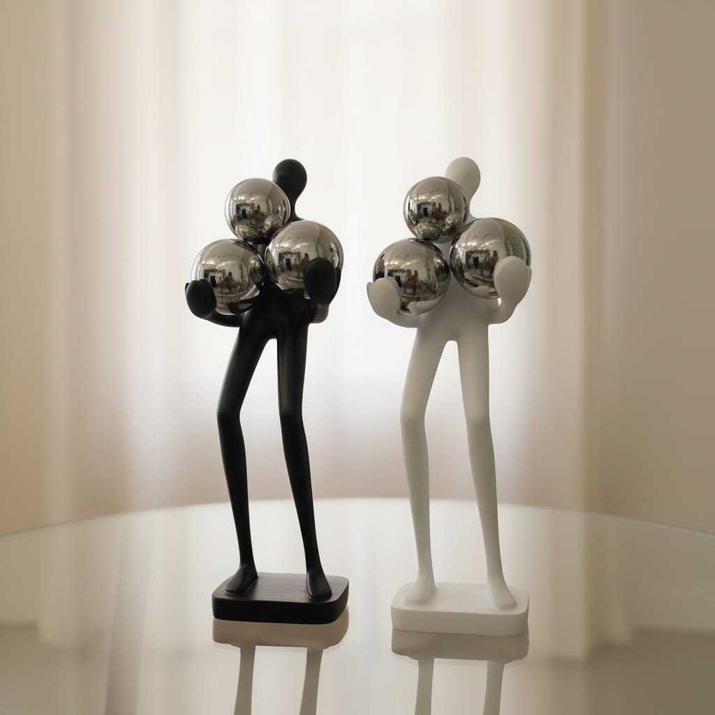 modern resin table decor figurine