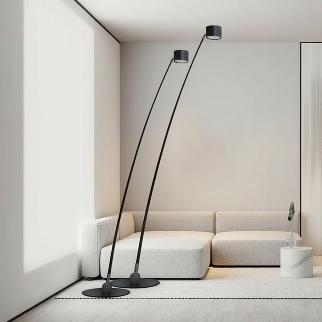 Long Pole Living Room Floor Lamp
