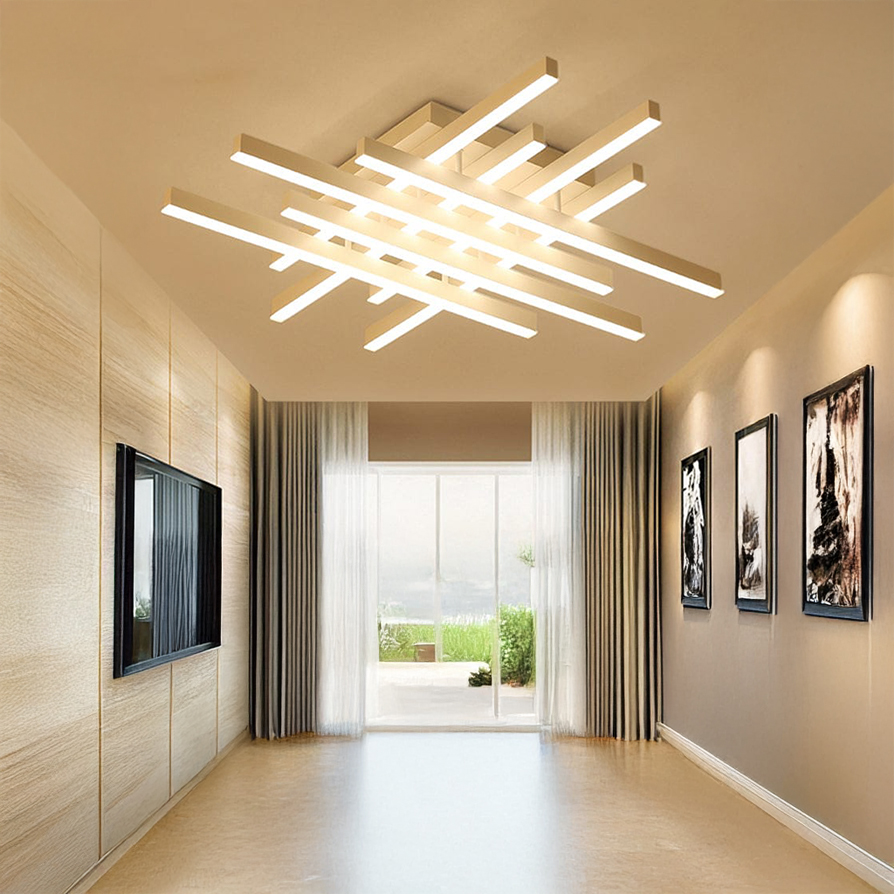 rectangular design with crossed lines