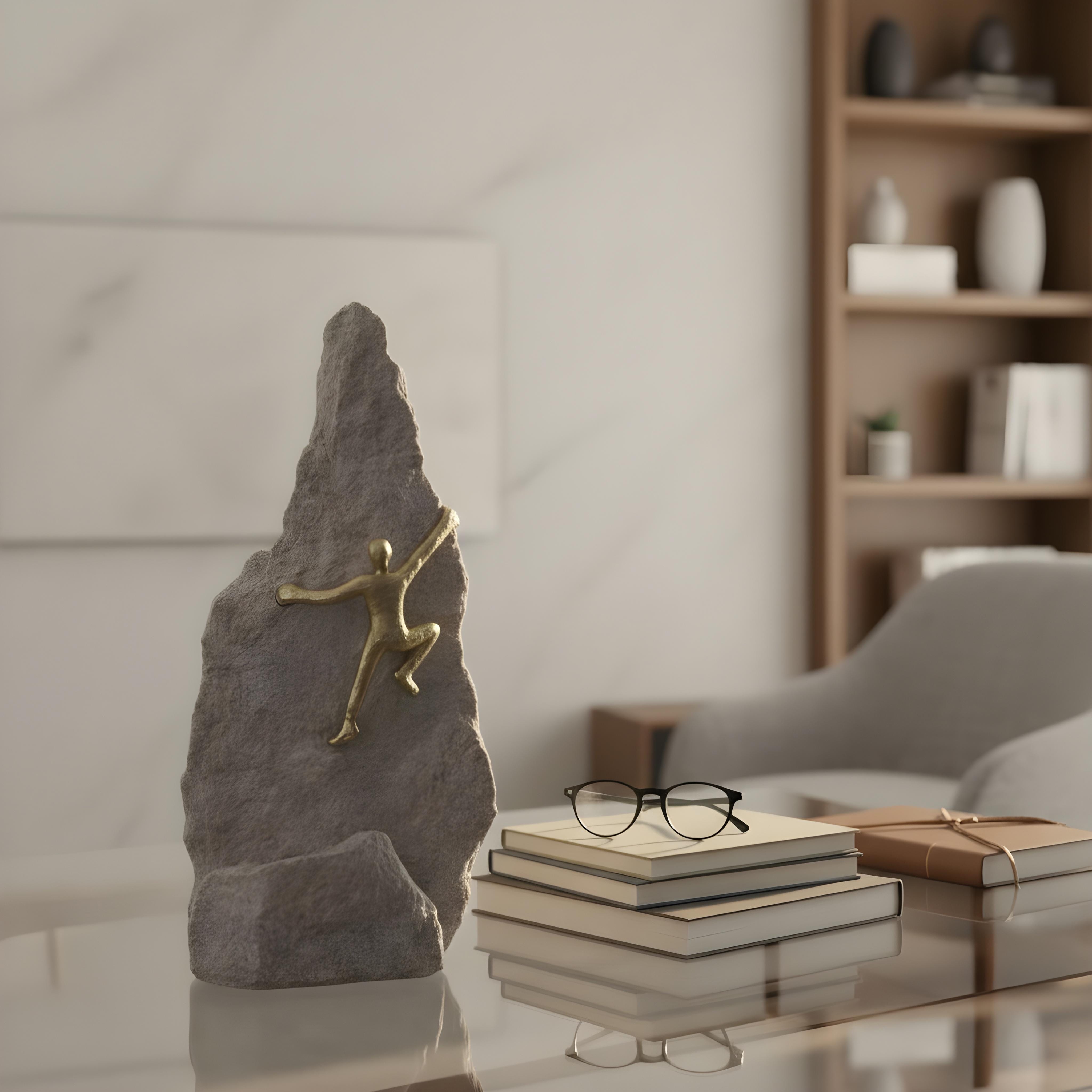 iron figure sculpture