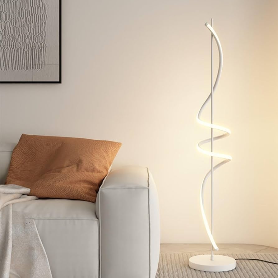 Alternative view of Spiral LED Floor Lamp,Spiral Lamp