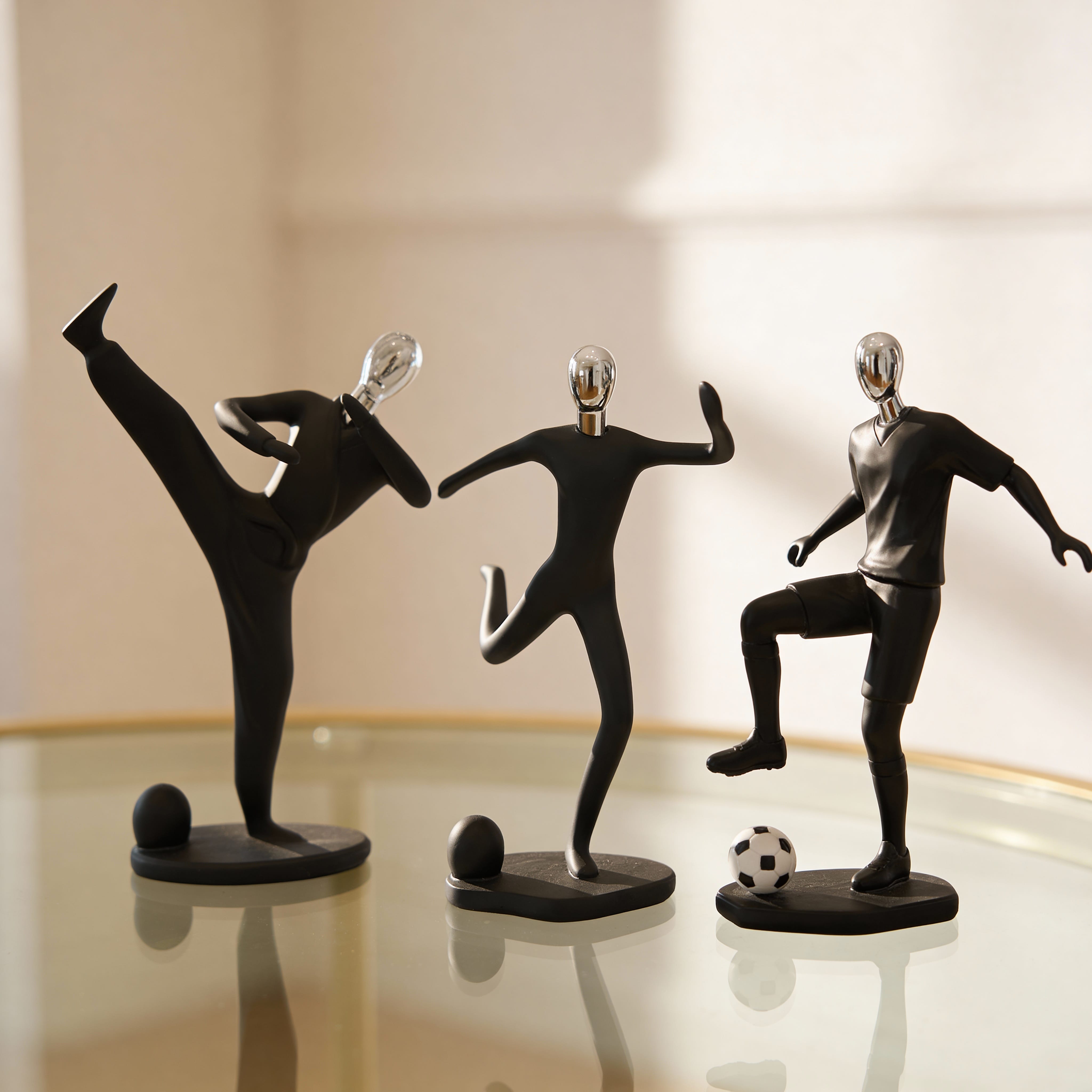 resin abstract athlete