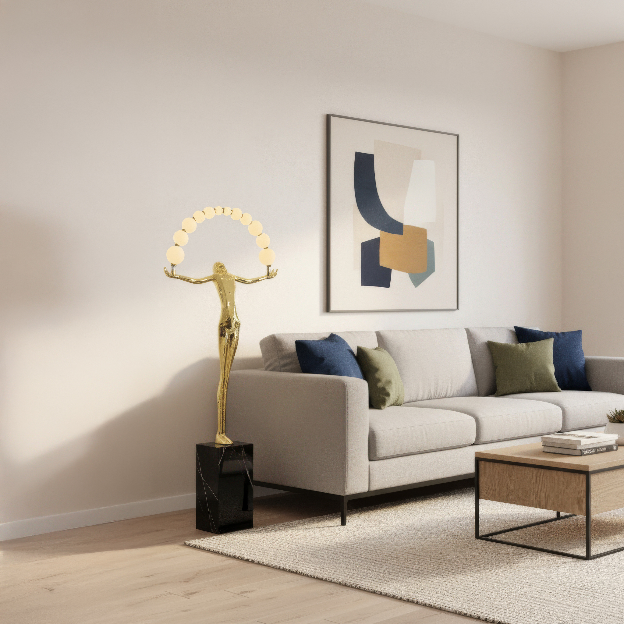 Celestial Arch gold-colored