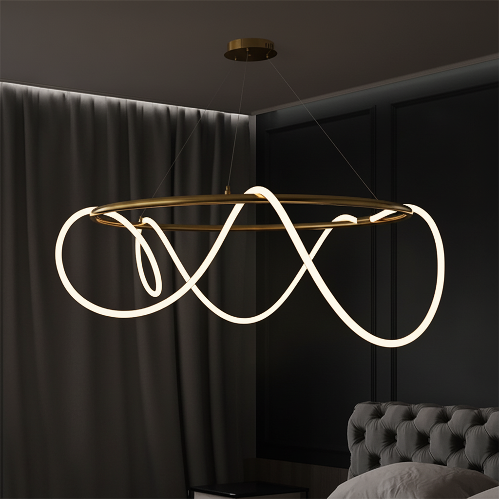 Pinnkl modern LED adjustable height