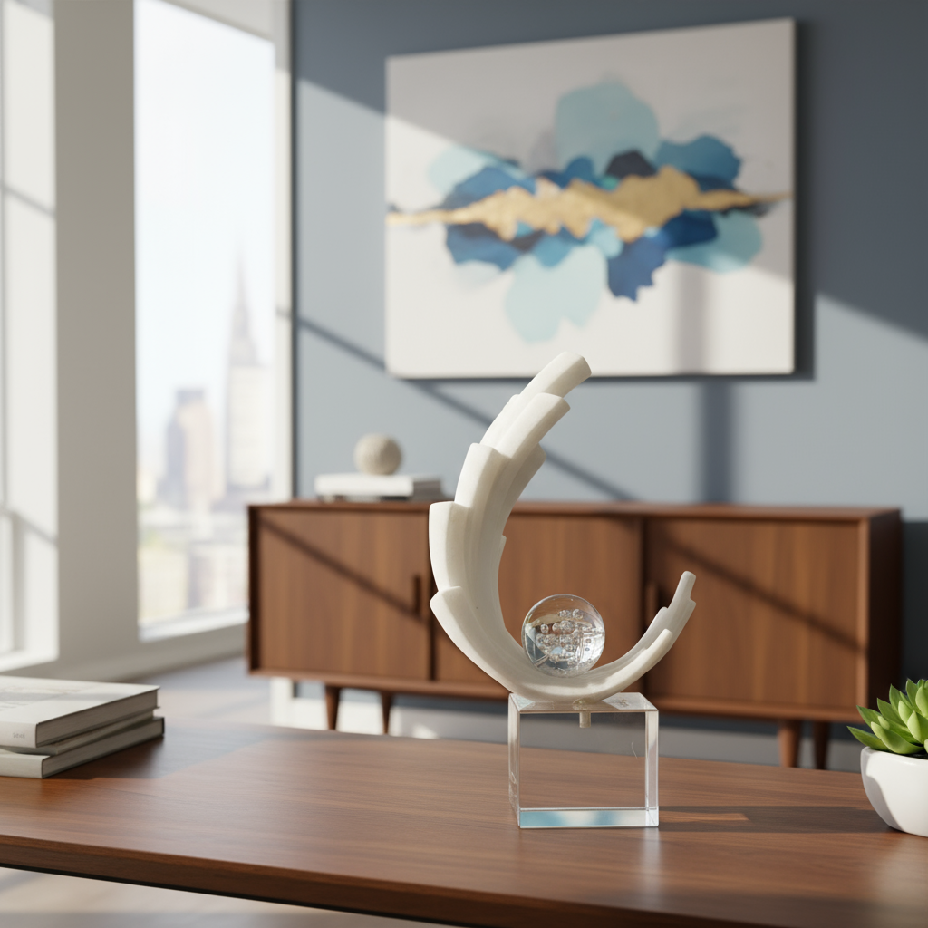 htohshop Crystal Curve sculpture