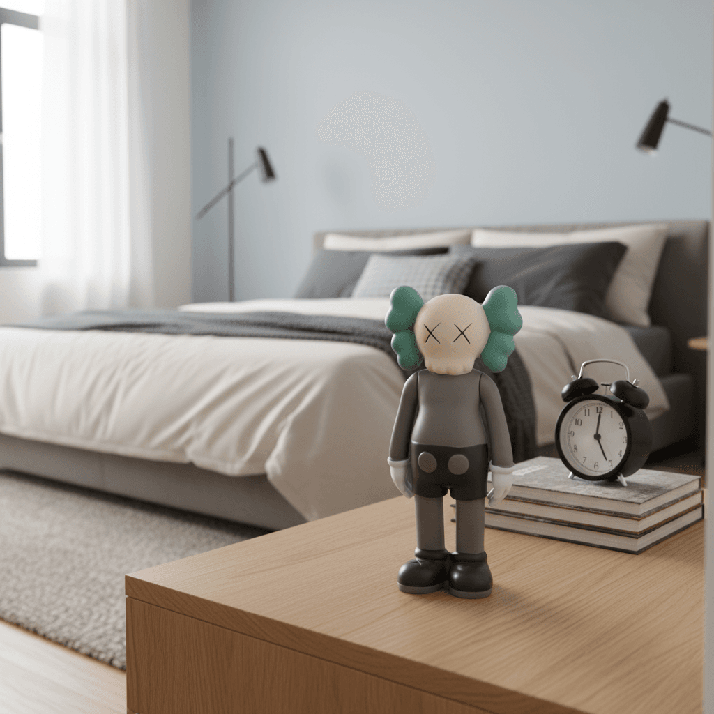 Alternative view of KAWS Companion figure