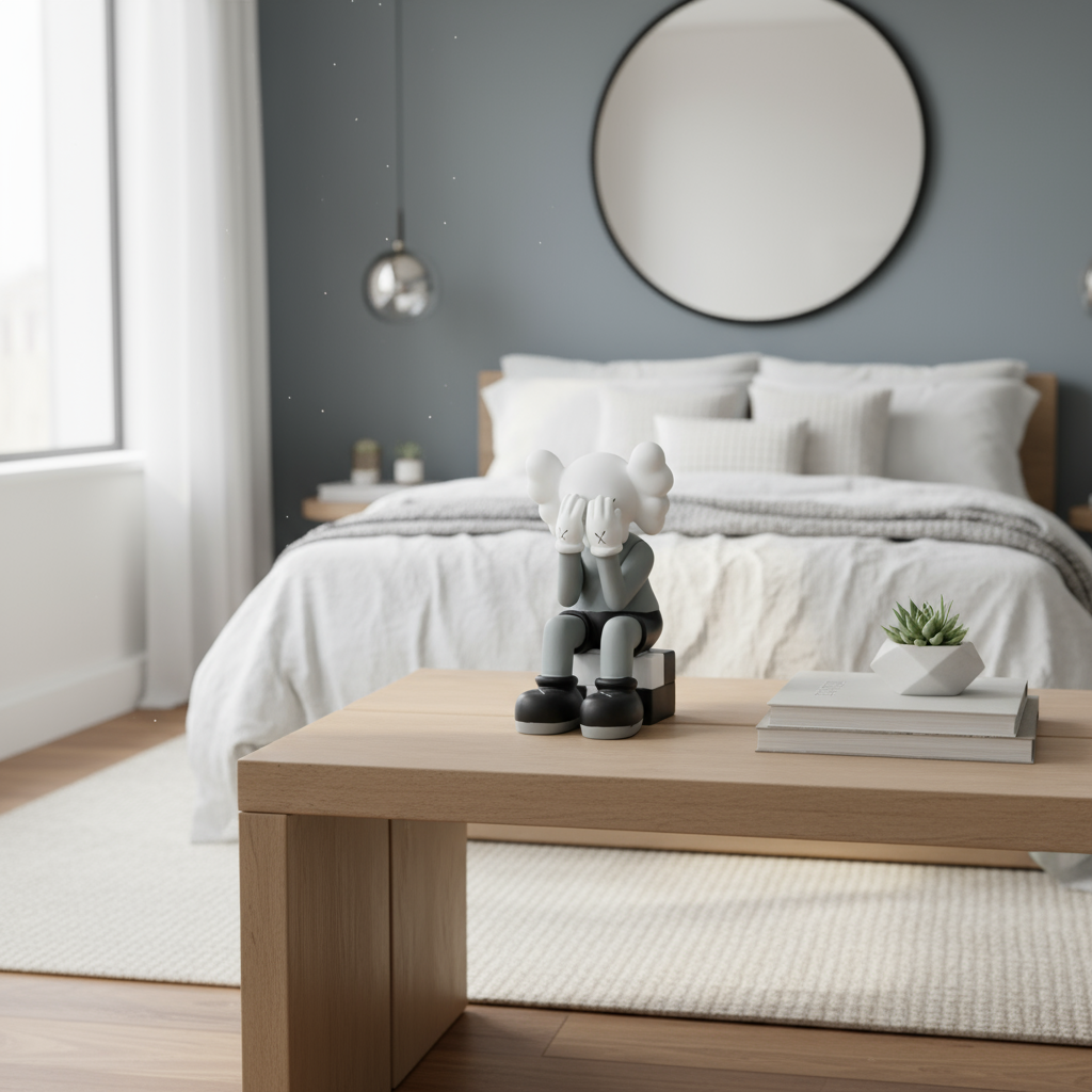 Alternative view of KAWS Passing Through Companion