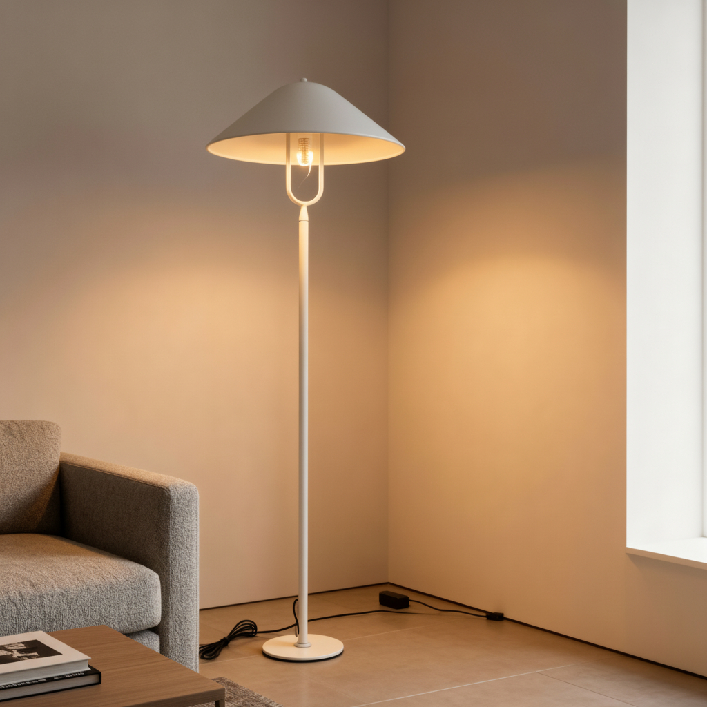Alternative view of Umage Manta Ray floor lamp