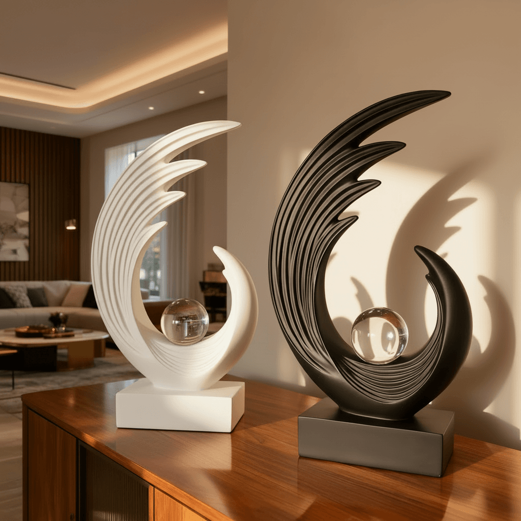 Alternative view of Abstract Art Sculptures