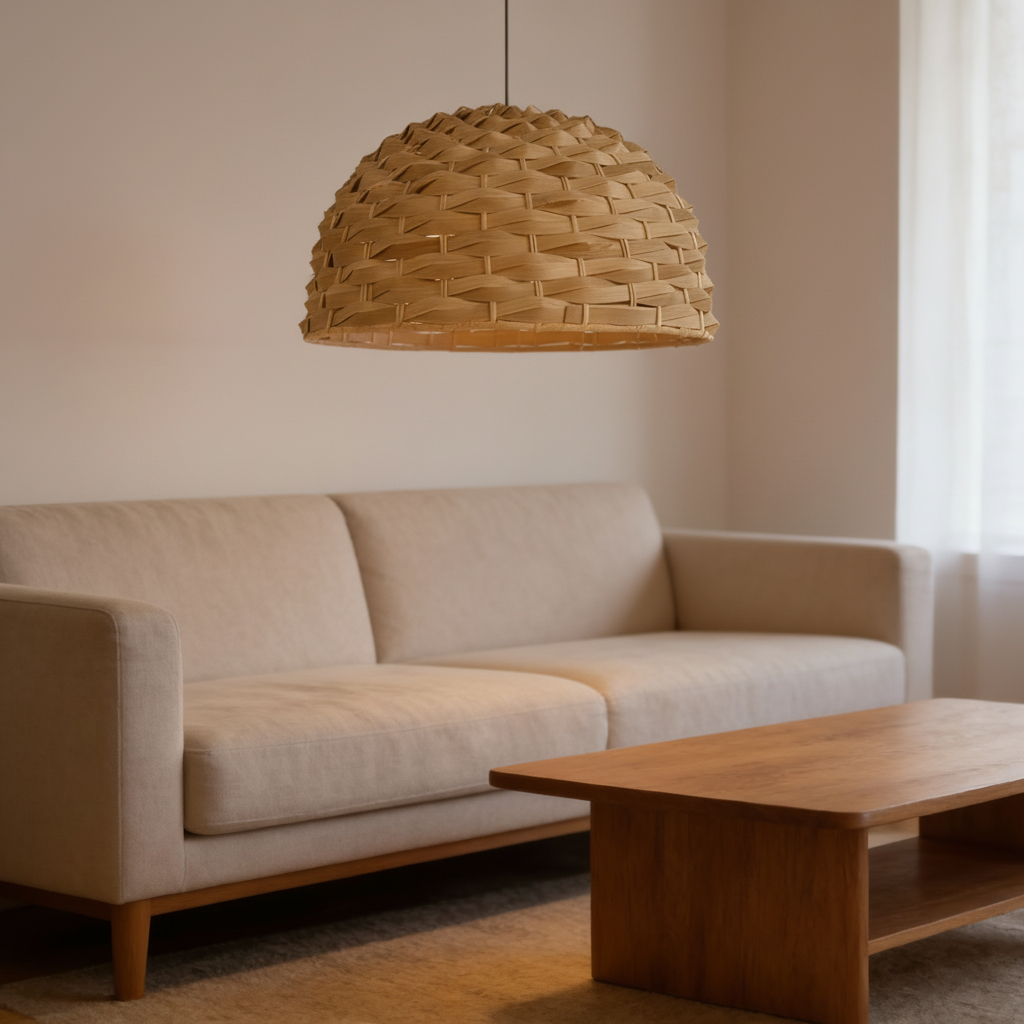 Kankuro Bamboo Pendant Light.