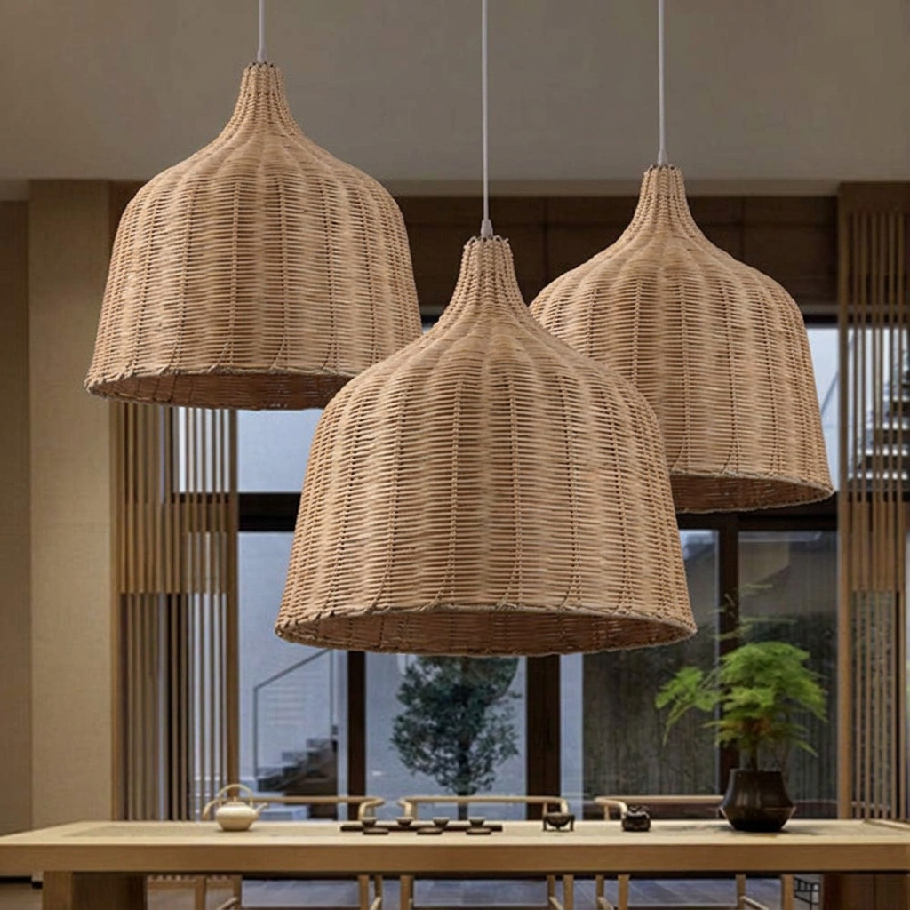 APLIK Rattan Basket Wicker Woven