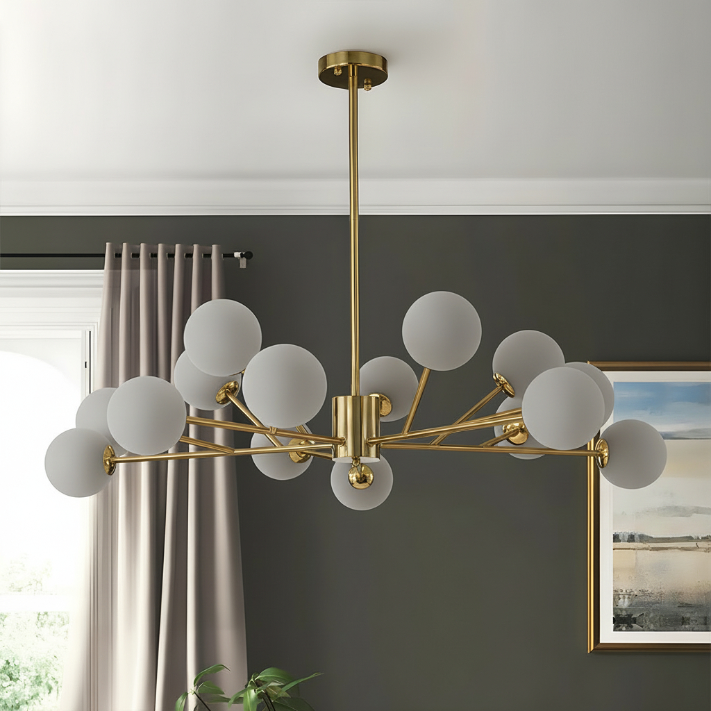 Mid-Century Modern Sputnik chandelier