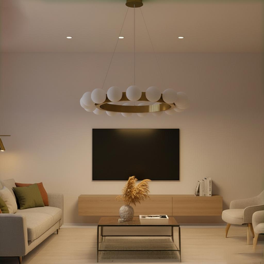 Beliani Georges Pendant Lamp