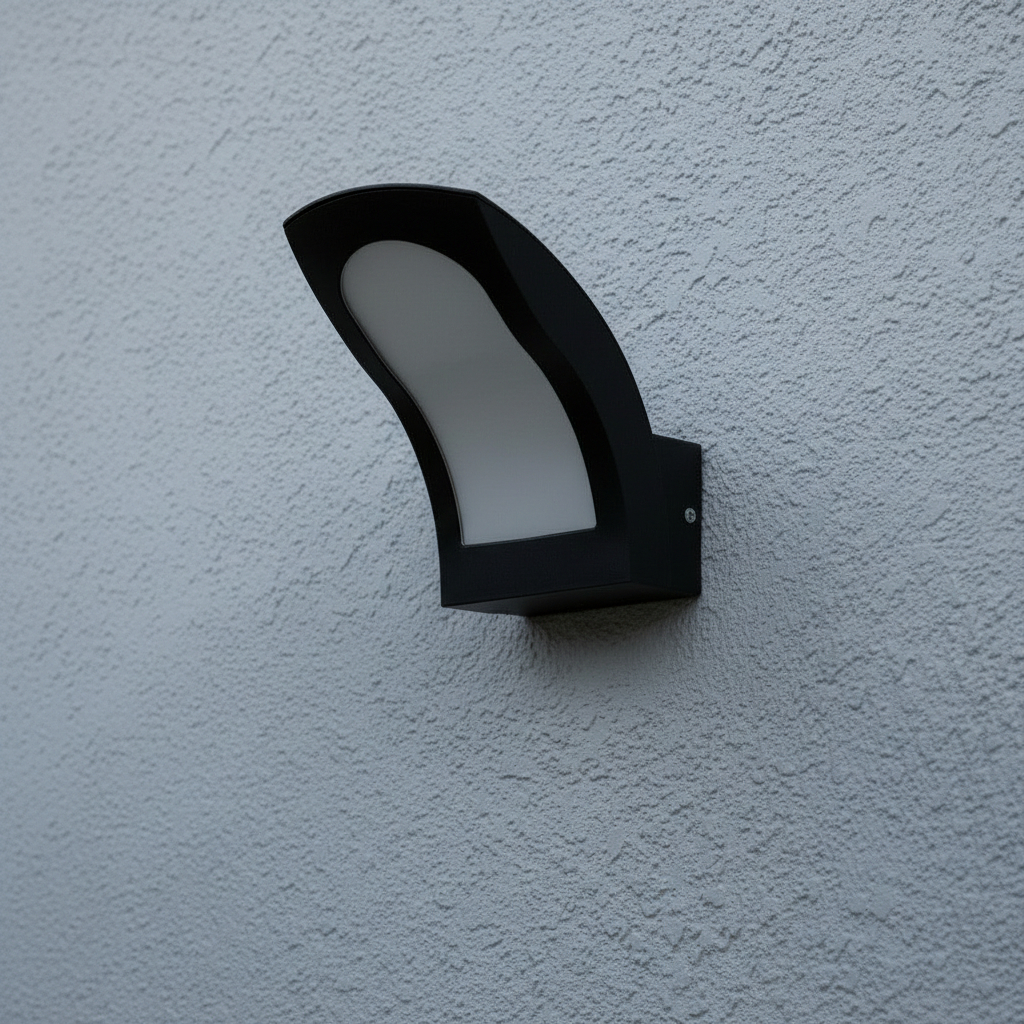 Outdoor Wall Light LED Black Modern for Outdoor
