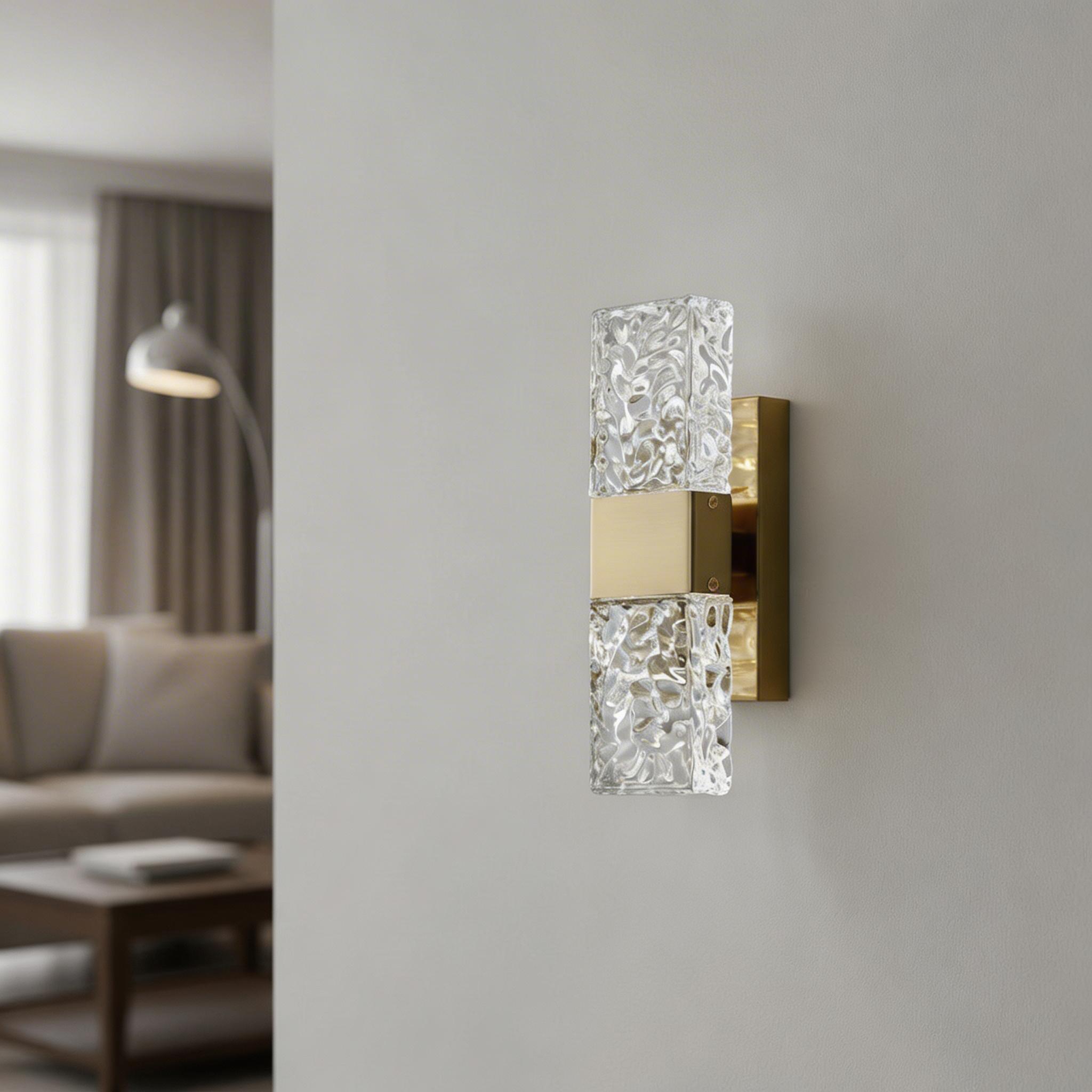 QSDCVIS LED  wall light crystal wall lamp