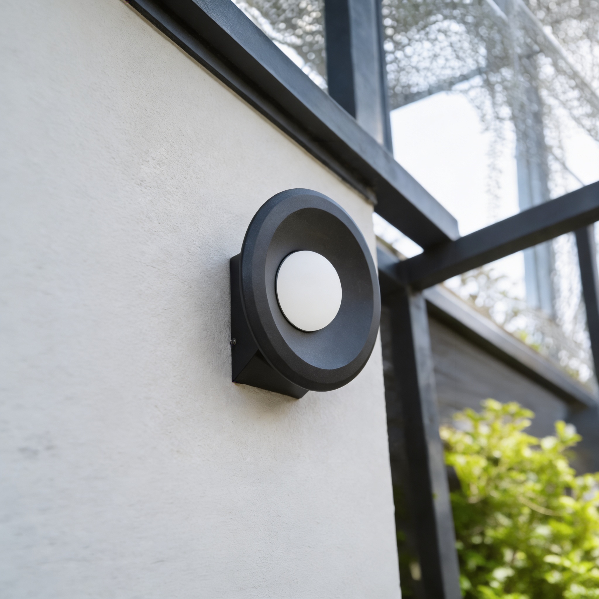 Telbix Briar exterior LED wall light is a modern lighting fixture