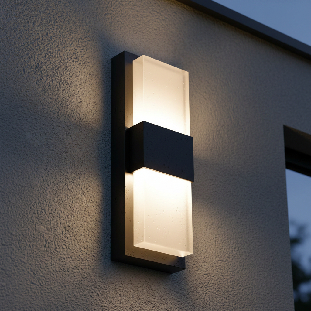 Alternative view of Artika Mazza Modern LED Outdoor Wall Light