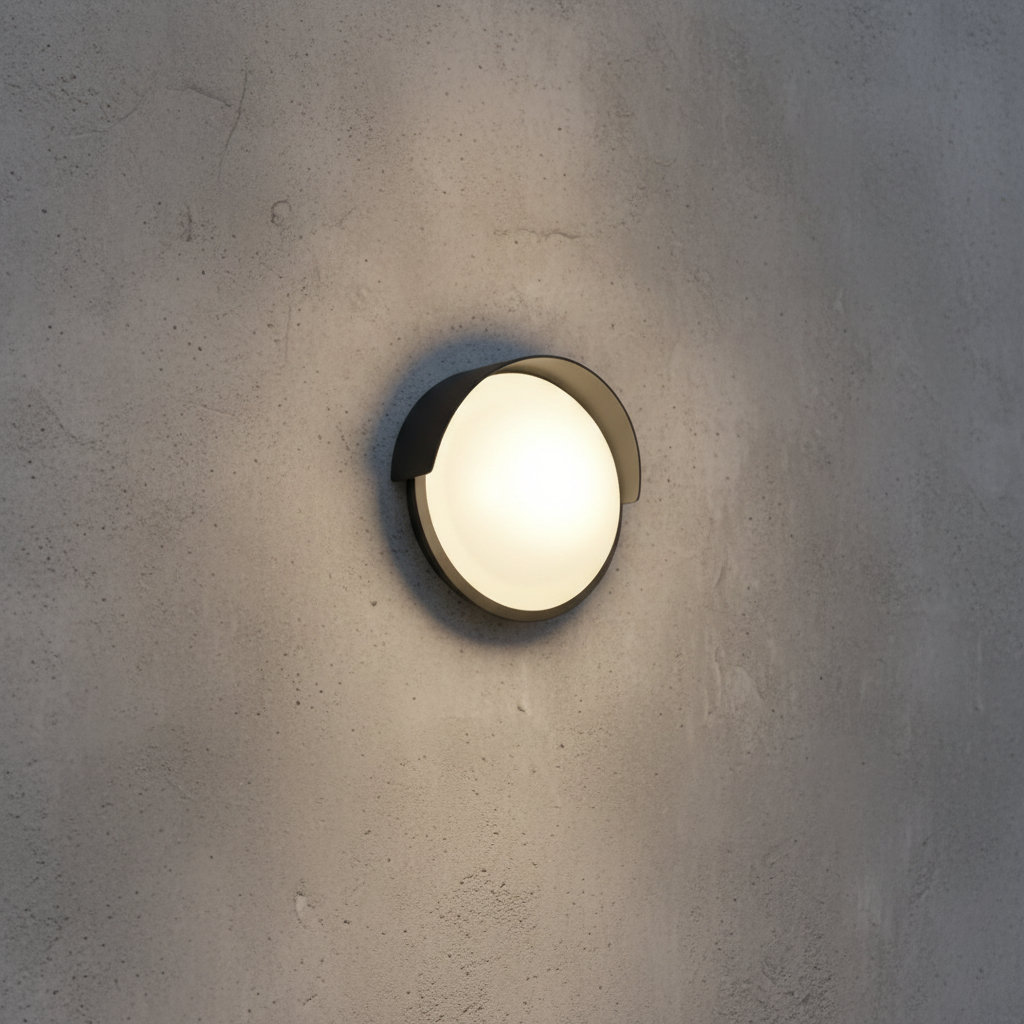Alternative view of Round Outdoor Sconce Lights