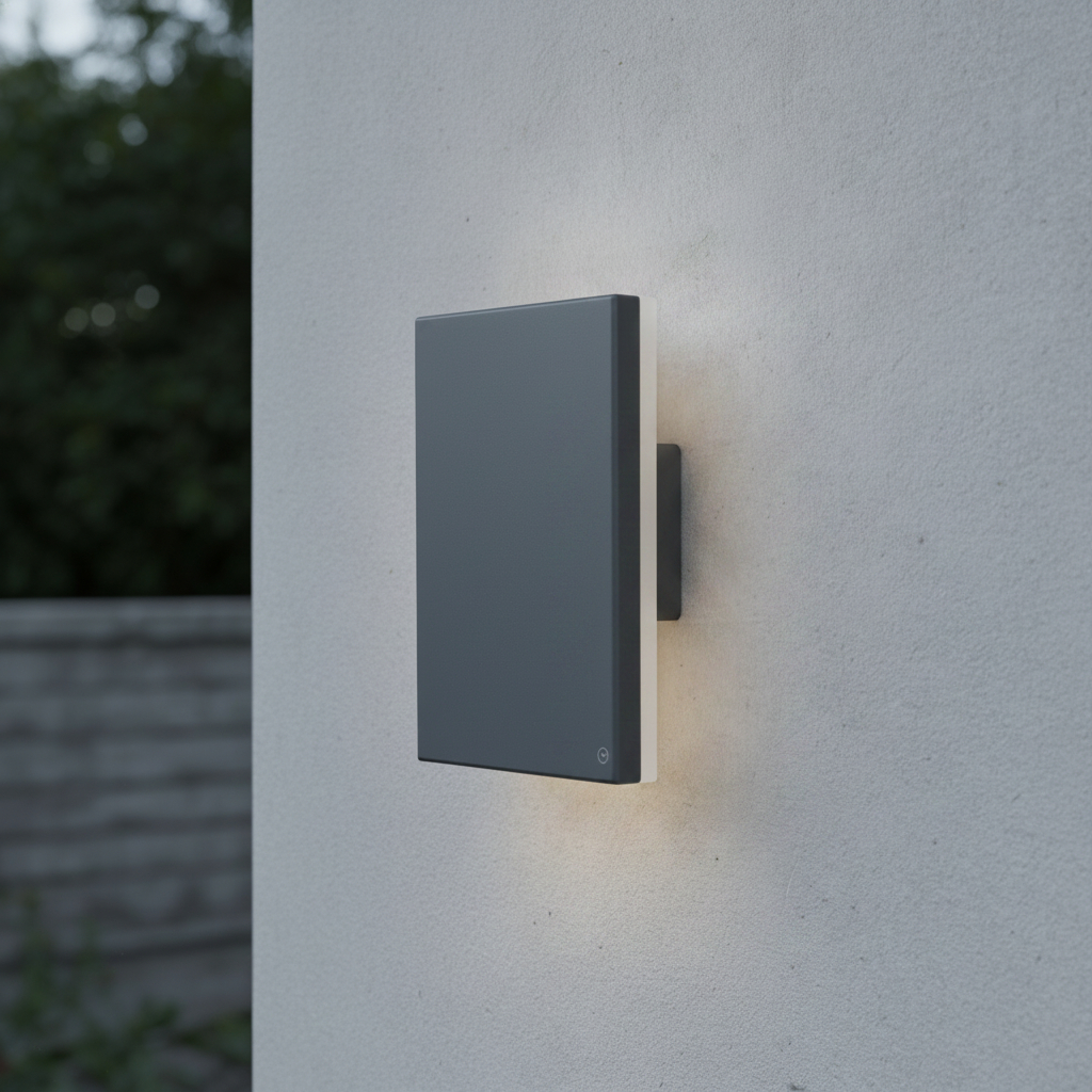 graphite design wall lamp is an outdoor