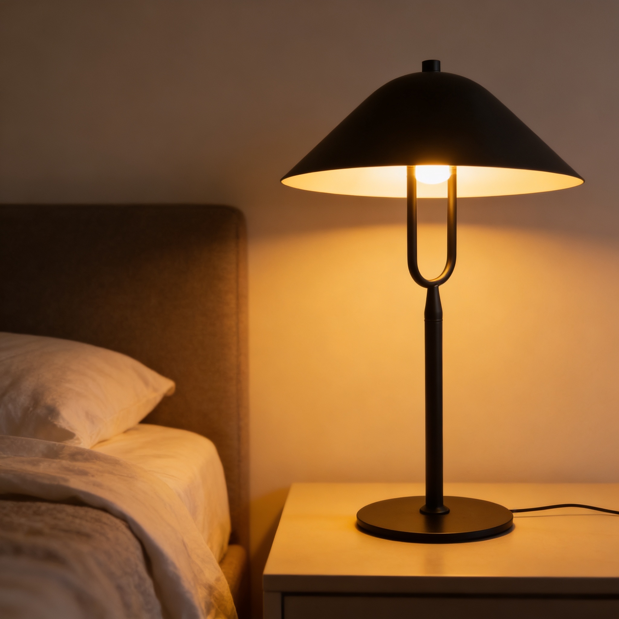 Alternative view of powder-coated iron Ferm Living Filo Table Lamp